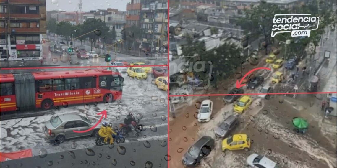 As Fue La Piscina Que Se Arm En Bogot Por Lluvia Y Granizada Las