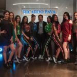 Modelos de Nectar y Ron Santafé con Ricardo Pava
