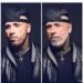 Fotografía de Nicky Jam en instagram viendose viejo con la aplicación FaceApp