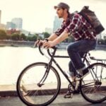 Bicicleta en la vía
