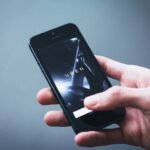 Aplicación de Uber funcionando