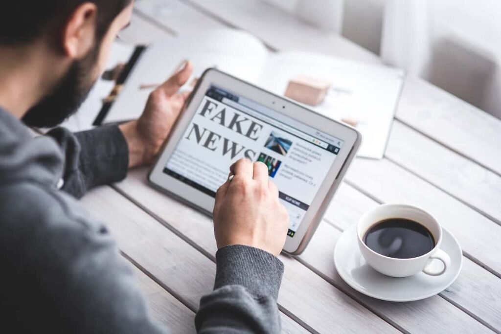 Noticias falsas y verdaderas