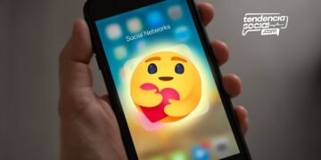 Me importa el emoji de Facebook en el celular.