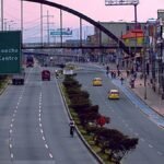 Autopista sur en el municipio de Soacha, aislamiento obligatorio 25 de mayo