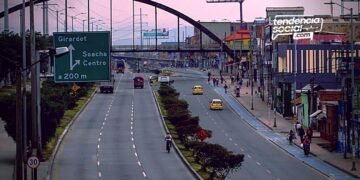 Autopista sur en el municipio de Soacha, aislamiento obligatorio 25 de mayo