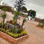 Así cambió el parque principal de Soacha