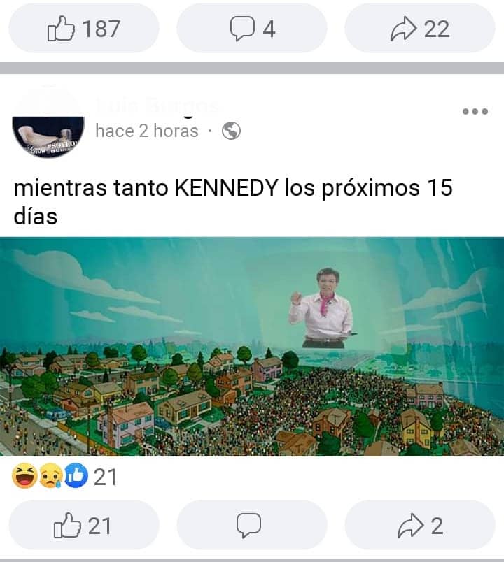 Memes comparan Kennedy con los Simpson