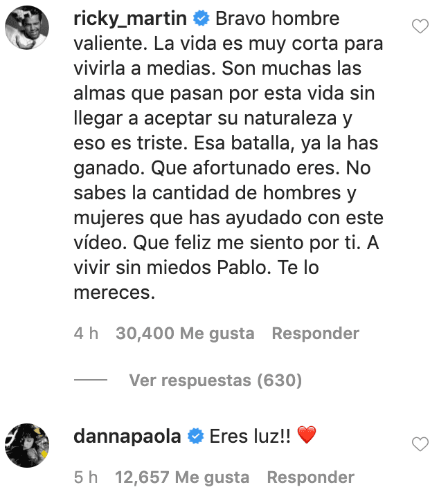 Mensajes a Pablo Alborán tras declarar que es homosexual