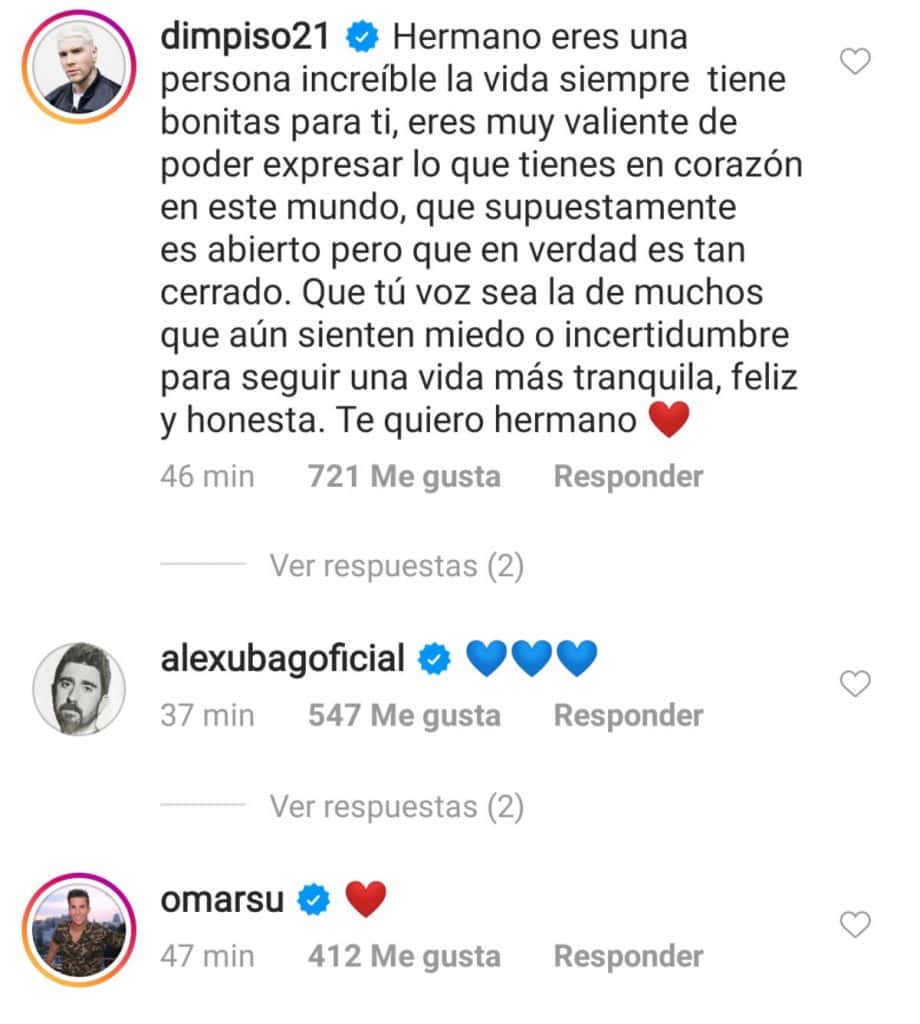 Mensajes a Pablo Alborán tras declarar que es homosexual