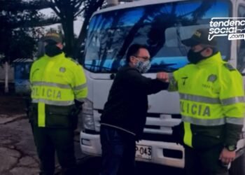 ¡Muy de buenas! En menos de una hora, así recuperan un camión en Soacha robado