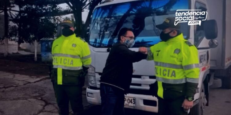 ¡Muy de buenas! En menos de una hora, así recuperan un camión en Soacha robado