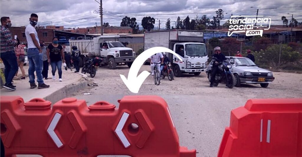 Tatequieto a conductores que crucen la vía entre Ciudad Verde y Bosa