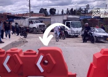 Tatequieto a conductores que crucen la vía entre Ciudad Verde y Bosa