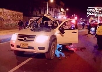Explotó vehículo de la SIJIN en Soacha, por un atentado con granada