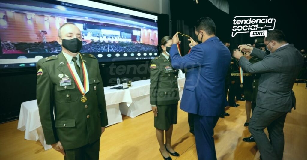 Nicolás García, celebró 129 años a la Policía Nacional, por el tiempo de ser creada, actos de condecoración por parte de la Gobernación.