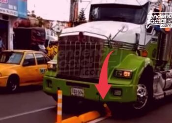 Mula dañó (En menos de un mes) la nueva señalización de cicloruta en Soacha