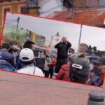 Protesta por impuestos en soacha (Predial)
