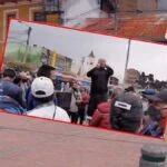 Protesta por impuestos en soacha (Predial)