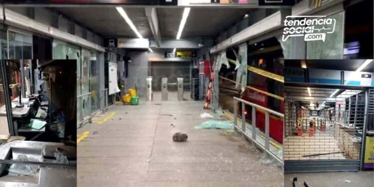 Cerrada la estación de San Mateo