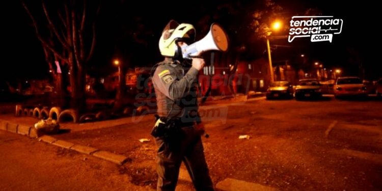 Toque de queda en Soacha