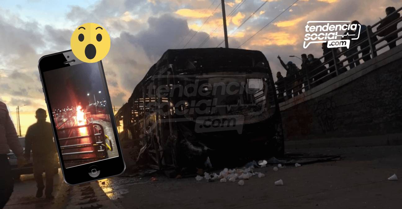 "Parece un falso positivo" dicen en redes sociales por bus incendiado en Soacha
