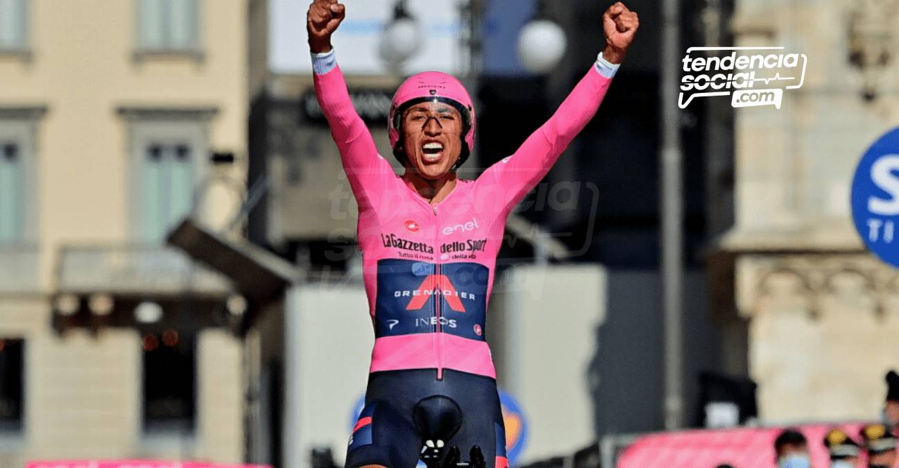 Orgullo en Cundinamarca: Sin parar, Egan Bernal Ganó el Giro de Italia