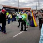 Rotan información de la hora y encuentro del paro en Soacha 12 de mayo