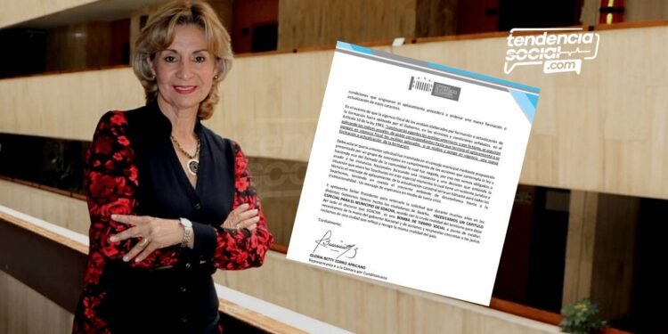 [Vídeo] Apareció Betty Z. pidió a Duque suspender actualización del predial en Soacha