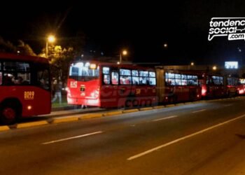 Noche crucial: Sábado de bloqueos en el Transporte de Bogotá por el paro