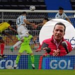 ¿Dió papaya? Polémica porque el alcalde fue al partido de Colombia y así respondió