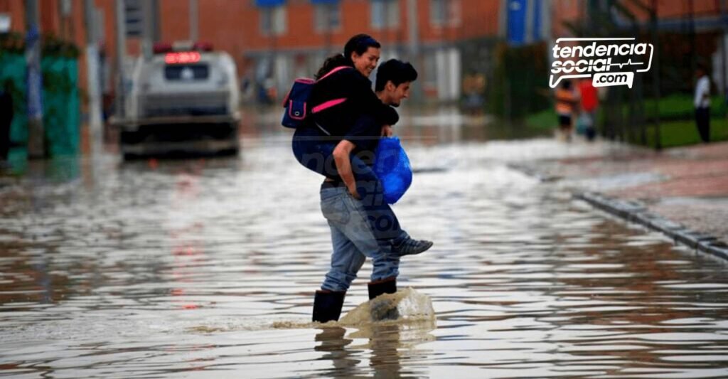 ¡Mucho frío en Soacha! Aquí el tiempo en el que duraría la lluvia y recomendaciones