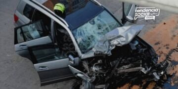 Momento del accidente de tránsito hoy en Bogotá, ¡Pilas al volante!