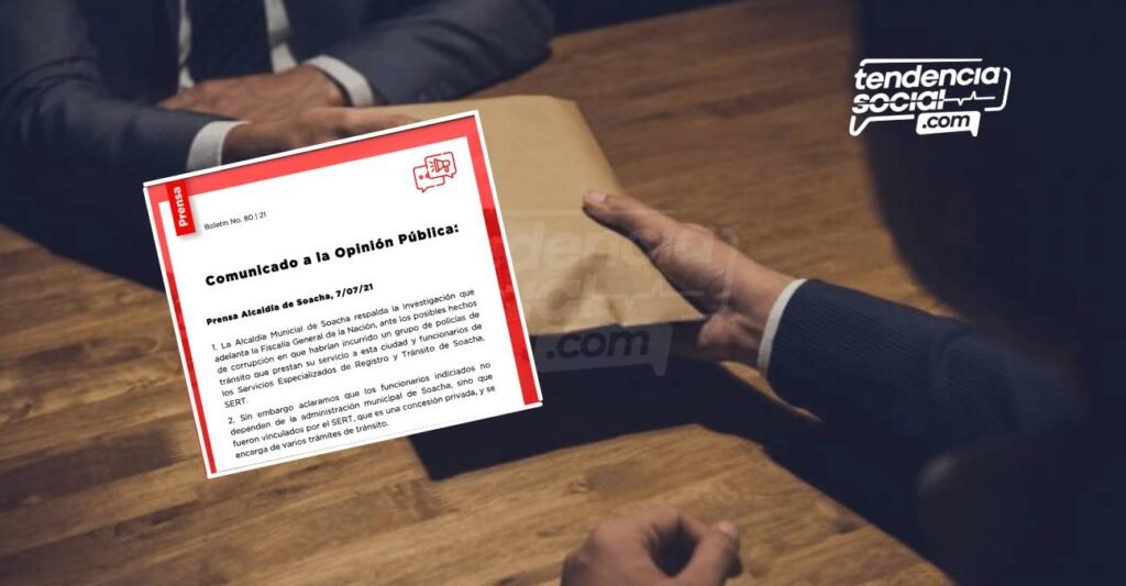 Alcaldía en Soacha respondió por caso de corrupción de Policías de Tránsito y el Sert