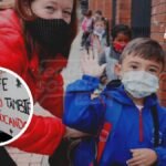 Por regreso a clases presenciales inician las marchas de maestros este 8 de julio