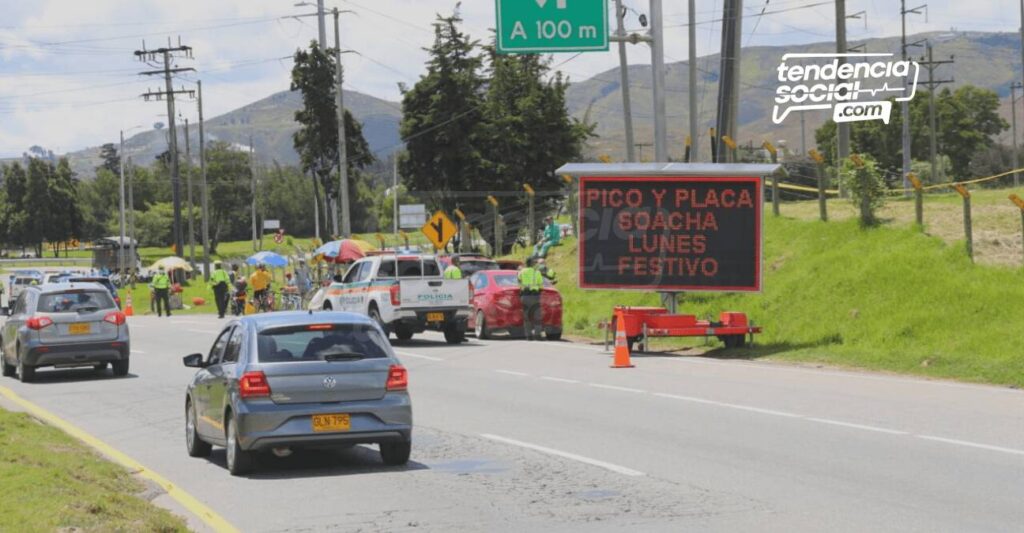 Hoy 914 mil vehículos viajan por las carreteras de Cundinamarca más que el 2019