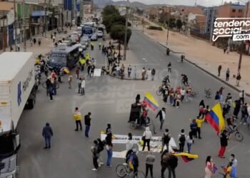 ¿Trancón sobre la Autopista Sur hoy 20 de julio? Así avanza por bloqueos