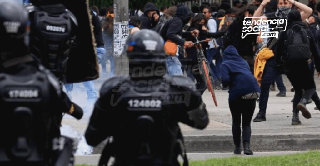 Panorama de las manifestaciones en TransMilenio, hoy miércoles 18 de agosto