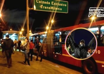 Conoce dónde son los bloqueos de esta noche en Bogotá por el Paro