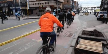 Con frase popular del (Jo, primo) en Soacha buscan que ciclistas no se accidenten