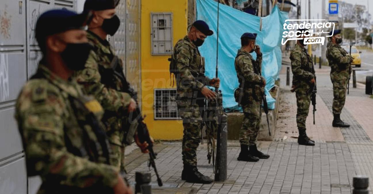 Por seguridad: Así llegarán 4000 hombres de las Fuerzas Militares a Cundinamarca
