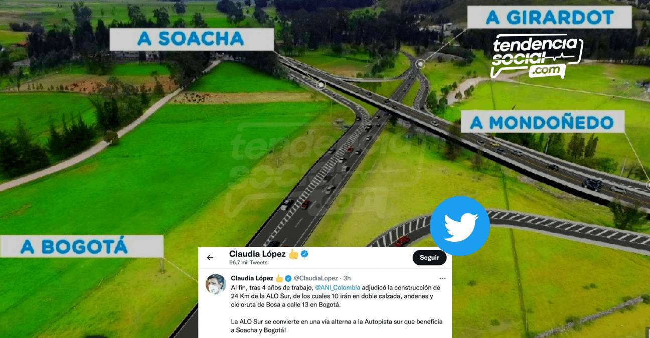 ¡Un hecho! Para Soacha y Bogotá se construye la ALO Sur ¿Cuándo la entregan?