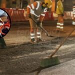 Así iniciaron las obras en la madrugada en Soacha, vecinos despertaron por el ruido