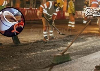 Así iniciaron las obras en la madrugada en Soacha, vecinos despertaron por el ruido