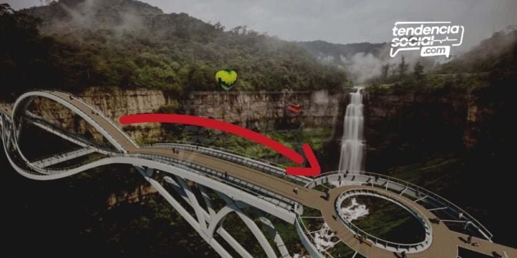 Como en china: Así será el nuevo puente de vidrio en el Salto del Tequendama ¡Entérate!