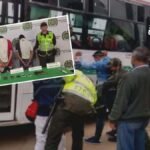 Así Policías agarran a ladrones en los buses en Soacha durante operativos ¡Por fin!