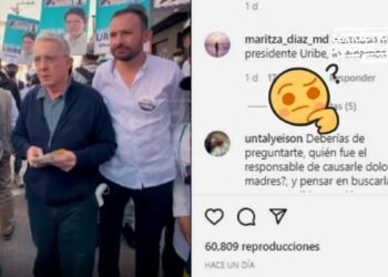 ¿Muy falso o muy positivo? Así llegó Uribe a Soacha haciendo campaña ¿Cómo lo recibieron?
