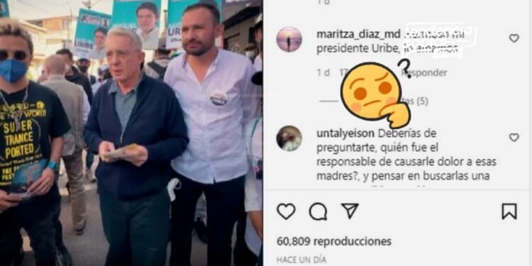 ¿Muy falso o muy positivo? Así llegó Uribe a Soacha haciendo campaña ¿Cómo lo recibieron?