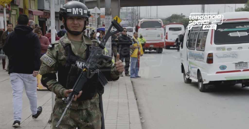 Cómo serán las requisas y operativos: Llegará la Policía y Ejército a Soacha el 13 de marzo