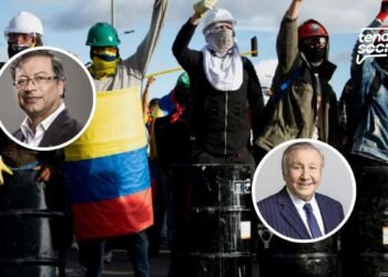 ¿Si Petro no gana se armará un boroló? Amenazas de La Primera Línea en elecciones