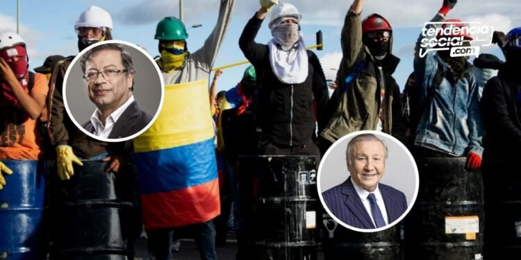 ¿Si Petro no gana se armará un boroló? Amenazas de La Primera Línea en elecciones